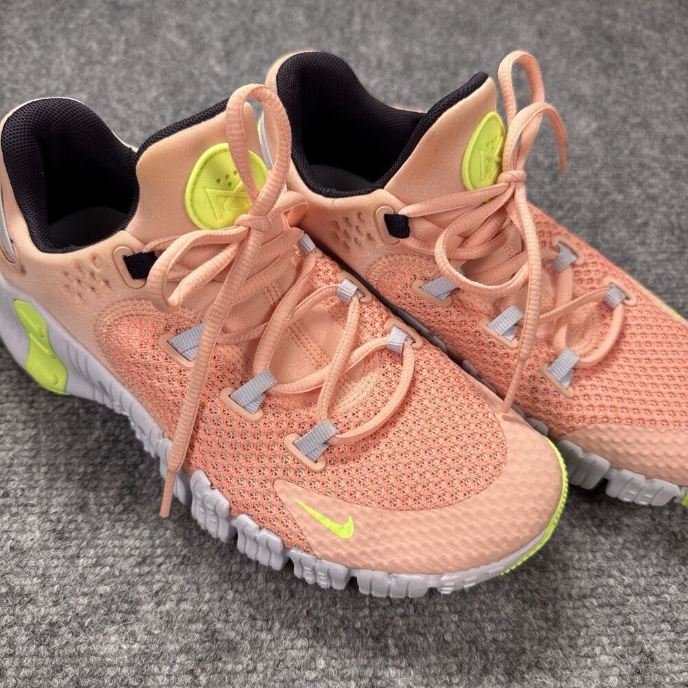 Nike Free Metcon 4 Training Shoes Womens 7.5 Arctic Orange Sneakers CZ0596-800